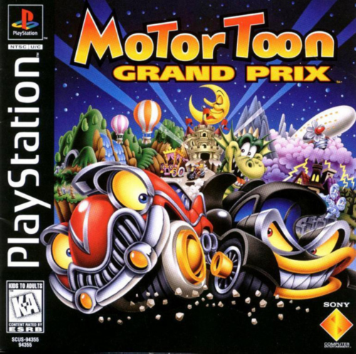 Motor Toon Grand Prix (USA) Cover